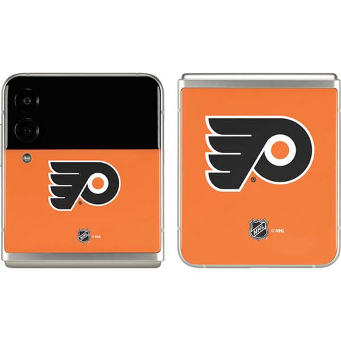 NHL Philadelphia Flyers Logo Galaxy Z Flip3 5G Skin