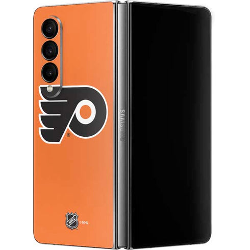 NHL Philadelphia Flyers Logo Galaxy Z Fold4 5G Skin