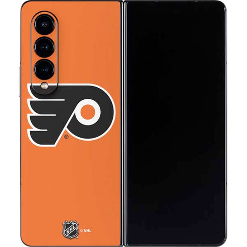 NHL Philadelphia Flyers Logo Galaxy Z Fold4 5G Skin