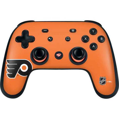 NHL Philadelphia Flyers Logo Google Stadia Controller Skin