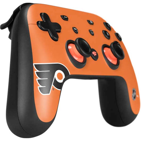 NHL Philadelphia Flyers Logo Google Stadia Controller Skin