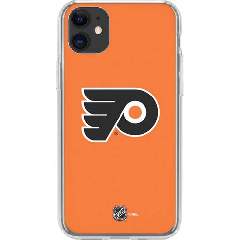 NHL Philadelphia Flyers Logo iPhone 11 Clear Case