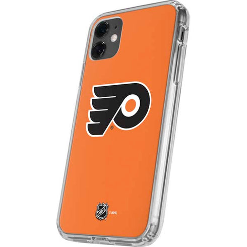 NHL Philadelphia Flyers Logo iPhone 11 Clear Case