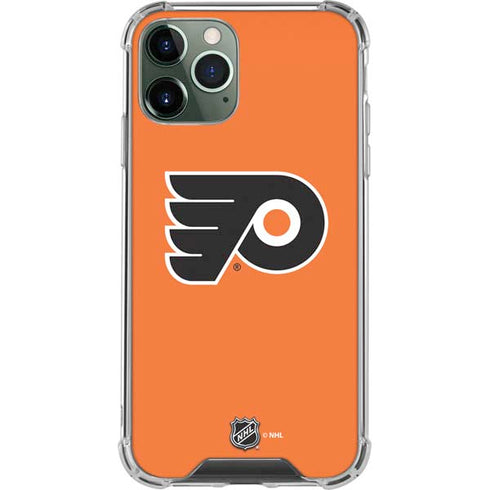 NHL Philadelphia Flyers Logo iPhone 11 Pro Max Clear Case