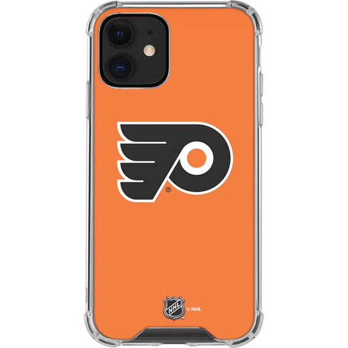 NHL Philadelphia Flyers Logo iPhone 12 Mini Clear Case