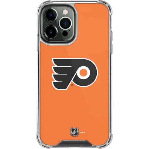 NHL Philadelphia Flyers Logo iPhone 13 Pro Max Clear Case