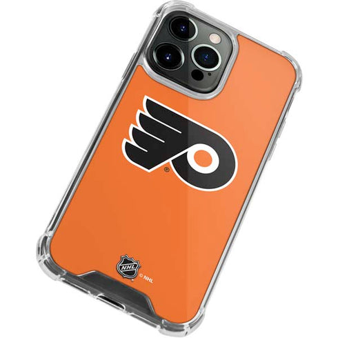NHL Philadelphia Flyers Logo iPhone 13 Pro Max Clear Case