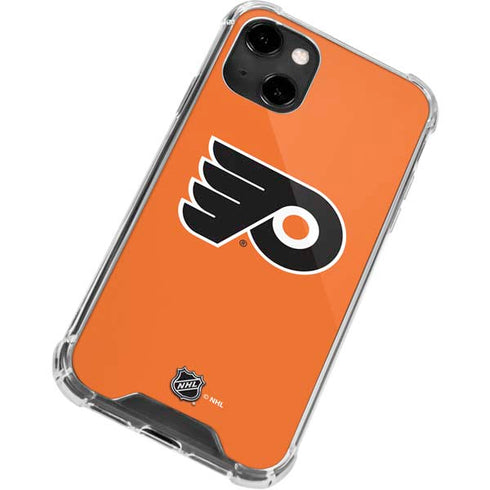 NHL Philadelphia Flyers Logo iPhone 14 Clear Case