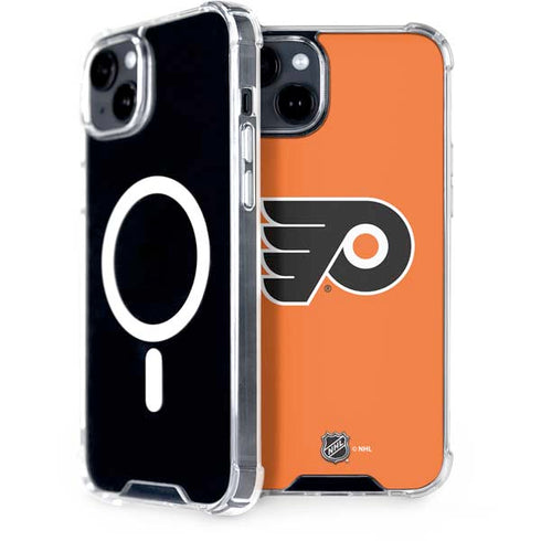 NHL Philadelphia Flyers Logo iPhone 15 Plus MagSafe Case