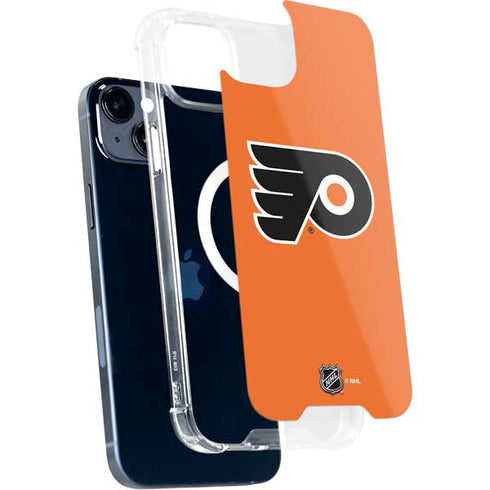 NHL Philadelphia Flyers Logo iPhone 15 Plus MagSafe Case