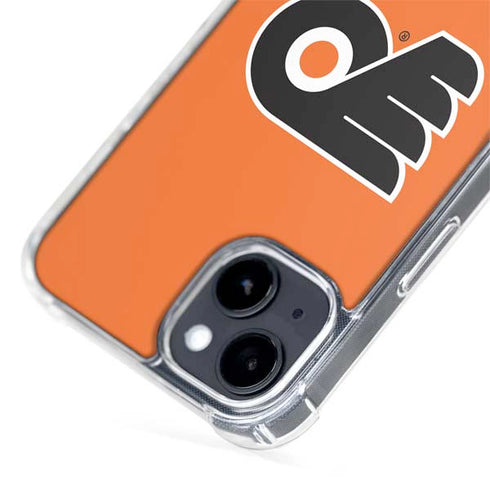 NHL Philadelphia Flyers Logo iPhone 15 Plus MagSafe Case