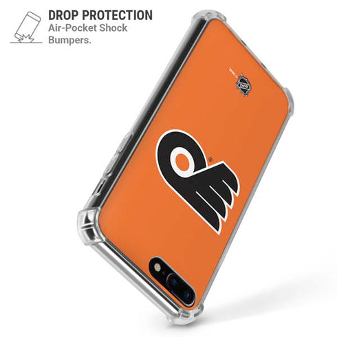 NHL Philadelphia Flyers Logo iPhone 7/8 Plus Clear Case
