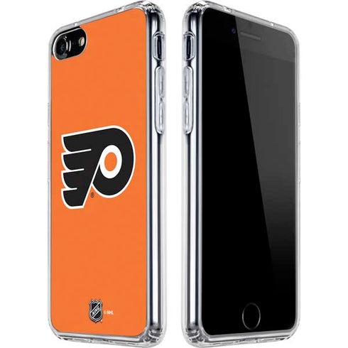 NHL Philadelphia Flyers Logo iPhone SE (2nd & 3rd Gen) Clear Case