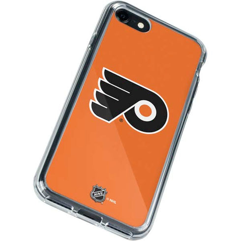 NHL Philadelphia Flyers Logo iPhone SE (2nd & 3rd Gen) Clear Case