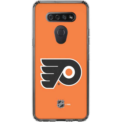 NHL Philadelphia Flyers Logo LG K51/Q51 Clear Case