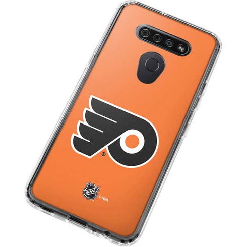 NHL Philadelphia Flyers Logo LG K51/Q51 Clear Case