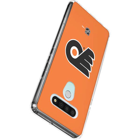 NHL Philadelphia Flyers Logo LG Stylo 6 Clear Case
