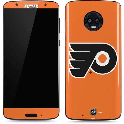 NHL Philadelphia Flyers Logo Moto G6 Skin