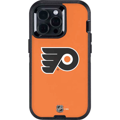 NHL Philadelphia Flyers Logo Otterbox Defender iPhone Skin