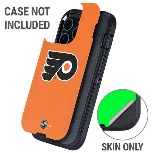 NHL Philadelphia Flyers Logo Otterbox Defender iPhone Skin