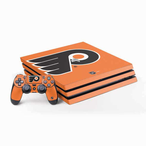 NHL Philadelphia Flyers Logo PS4 Pro Bundle Skin