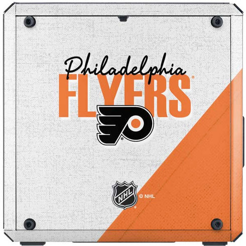 NHL Philadelphia Flyers Script Cooler Master MasterBox Q300L Mini Tower Skin