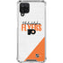 NHL Philadelphia Flyers Script Galaxy A12 Clear Case