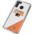 NHL Philadelphia Flyers Script Galaxy A21 Clear Case