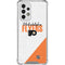 NHL Philadelphia Flyers Script Galaxy A53 5G Clear Case