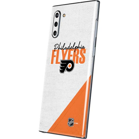 NHL Philadelphia Flyers Script Galaxy Note 10 Skin