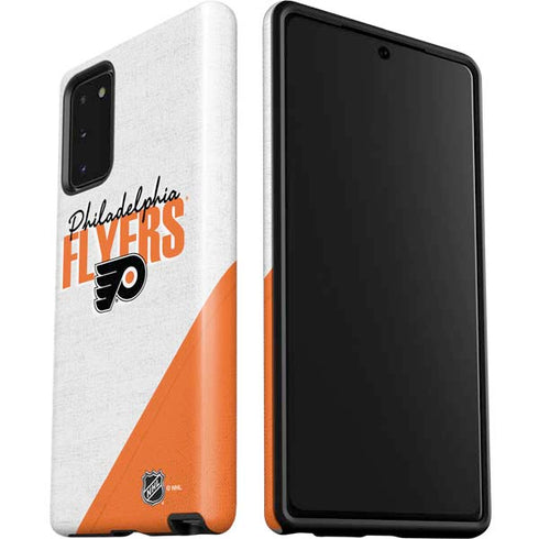 NHL Philadelphia Flyers Script Galaxy Note20 5G Pro Case