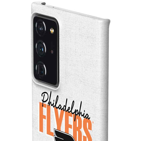 NHL Philadelphia Flyers Script Galaxy Note20 Ultra 5G Lite Case