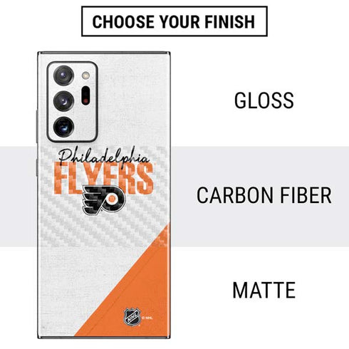 NHL Philadelphia Flyers Script Galaxy Note20 Ultra 5G Skin