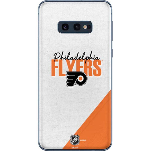 NHL Philadelphia Flyers Script Galaxy S10e Skin