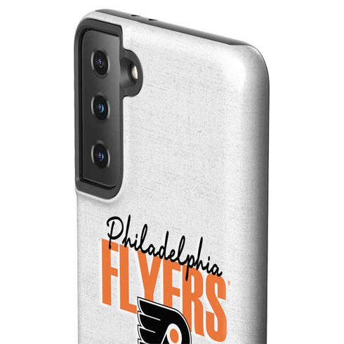 NHL Philadelphia Flyers Script Galaxy S21 Plus 5G Pro Case