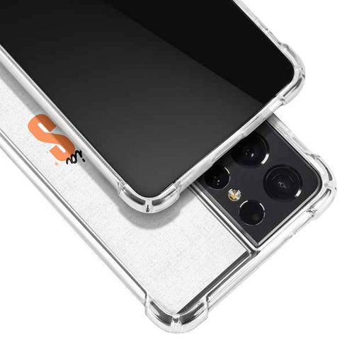 NHL Philadelphia Flyers Script Galaxy S21 Ultra 5G Clear Case