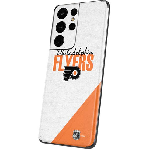 NHL Philadelphia Flyers Script Galaxy S21 Ultra 5G Skin