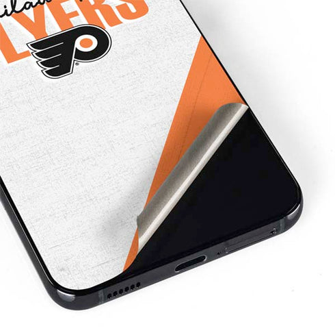 NHL Philadelphia Flyers Script Galaxy S22 Plus Skin