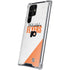 NHL Philadelphia Flyers Script Galaxy S22 Ultra Clear Case