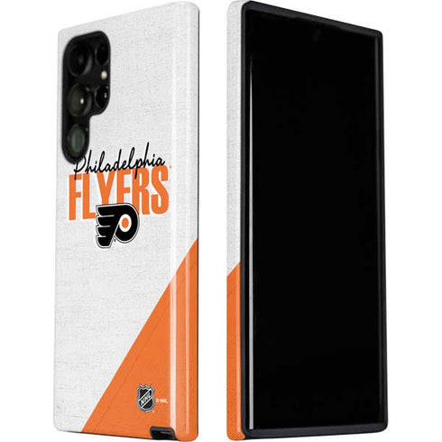 NHL Philadelphia Flyers Script Galaxy S22 Ultra Pro Case