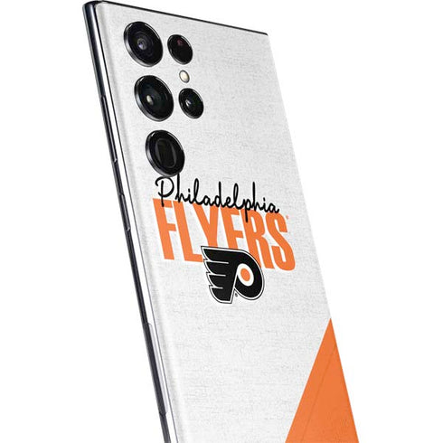 NHL Philadelphia Flyers Script Galaxy S22 Ultra Skin