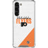 NHL Philadelphia Flyers Script Galaxy S23 Plus Clear Case