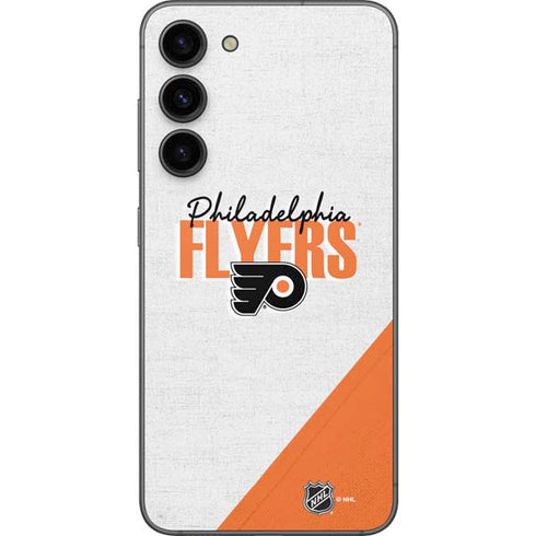 NHL Philadelphia Flyers Script Galaxy S23 Plus Skin