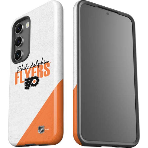 NHL Philadelphia Flyers Script Galaxy S23 Pro Case