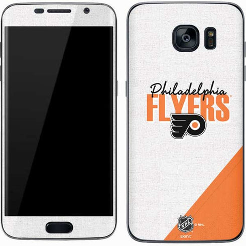 NHL Philadelphia Flyers Script Galaxy S7 Skin
