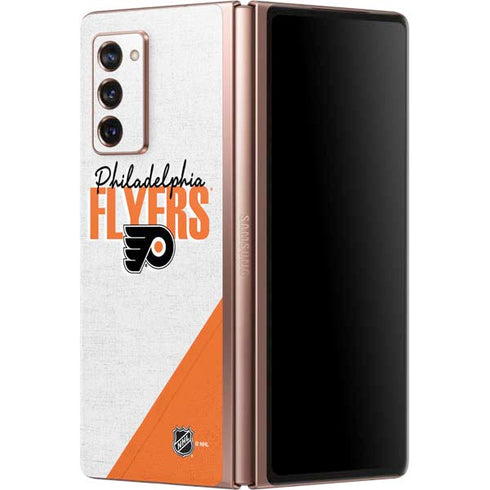 NHL Philadelphia Flyers Script Galaxy Z Fold2 5G Skin