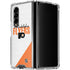 NHL Philadelphia Flyers Script Galaxy Z Fold4 5G Clear Case