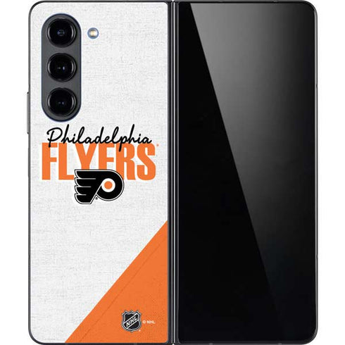 NHL Philadelphia Flyers Script Galaxy Z Fold5 5G Skin