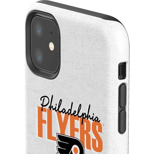 NHL Philadelphia Flyers Script iPhone 11 Impact Case