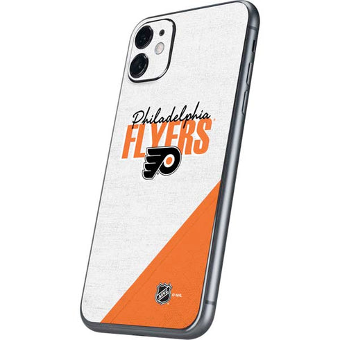 NHL Philadelphia Flyers Script iPhone 11 Skin